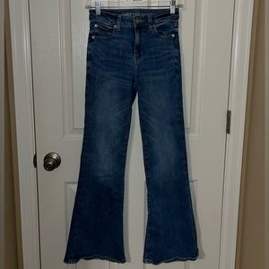 American Eagle Super-High Rise Flares